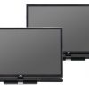 JVC_Xiview_LT_42W70_LCD_HDTV_Elegant_Slim_Black_Front_Center_Sexy_Duo_Dandy_Gadget_Home_Entertainments