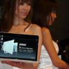 MSI_X_Slim_X400_Thin_Notebook_Cutie_White_Front_Open_Sexy_Teen_Korean_Model_Launching_Dandy_Gadget_Computers