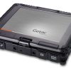 Getac_V100_Fully_Rugged_Laptop_Elegant_Black_Open_Front_Right_Tablet_Full_Body_Dandy_Gadget_Computers