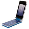 Sharp_Solar_Hybrid_SH6230C_Smartphone_Cute_Blue_Front_Left_Open_Camera_Dandy_Gadget_Cellphones