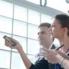 Sony_ICD_SX750_Digital_Voice_Recorder_Elegant_Black_White_Sexy_Teen_Model_Interviewing_Dandy_Gadget_Portable_Media