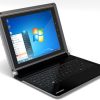 Novero_Solana_Hybrid_Tablet_PC_Elegant_Black_Silver_Front_Left_Open_Laptop_Dandy_Gadget_Computers