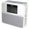 Toshiba_TY_CR30_CD_Clock_Radio_Player_Elegant_White_Grey_Front_Left_Dandy_Gadget_Timepiece