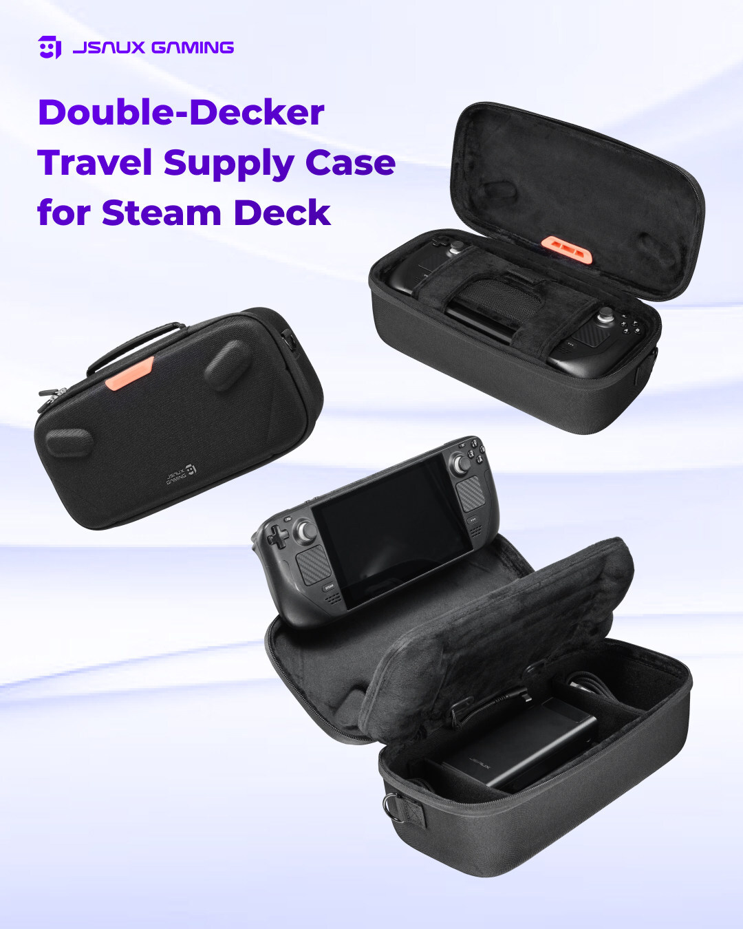 JSAUX-Double-Decker-Travel-Supply-Case-for-Steam-Deck