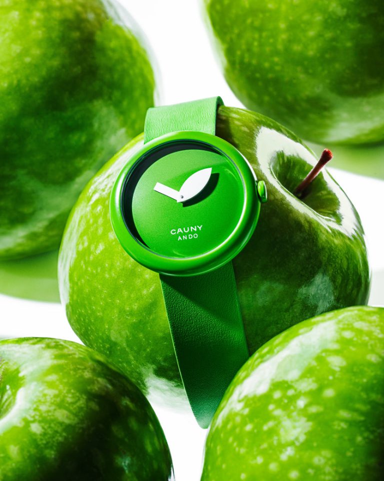 Cauny Ando Watch Collection Inspired by Green Apple