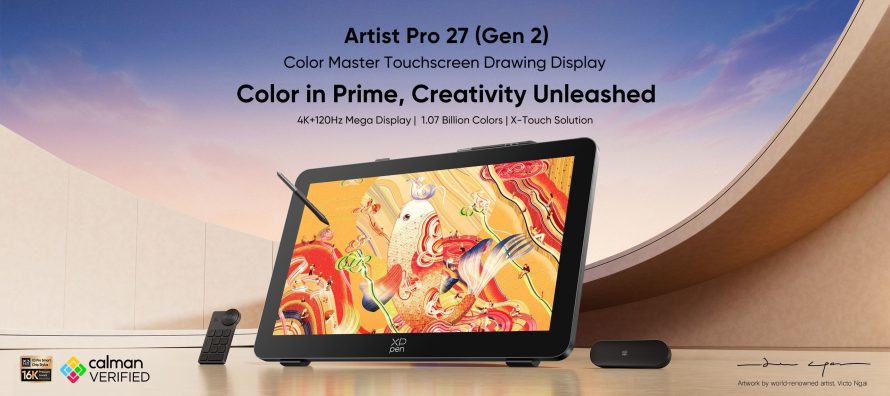 XPPen Artist Pro 27 Gen 2 Brings Pro Color and Touch