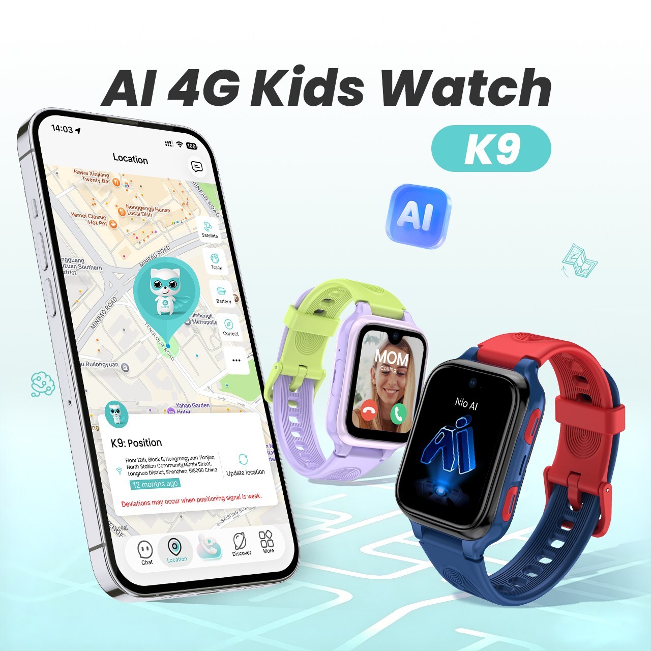 LAGENIO K9 Kids Smartwatches