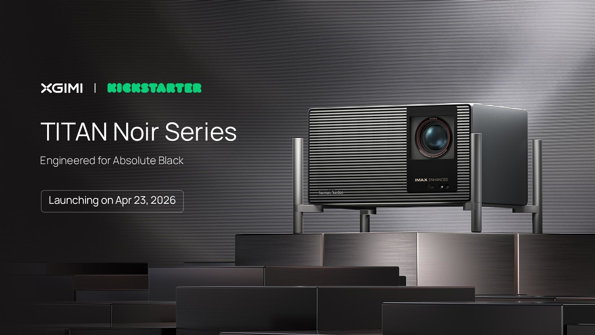 XGIMI TITAN Noir Series 4K Projectors