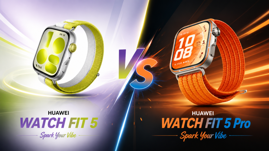 HUAWEI WATCH FIT 5 vs 5 Pro Preview