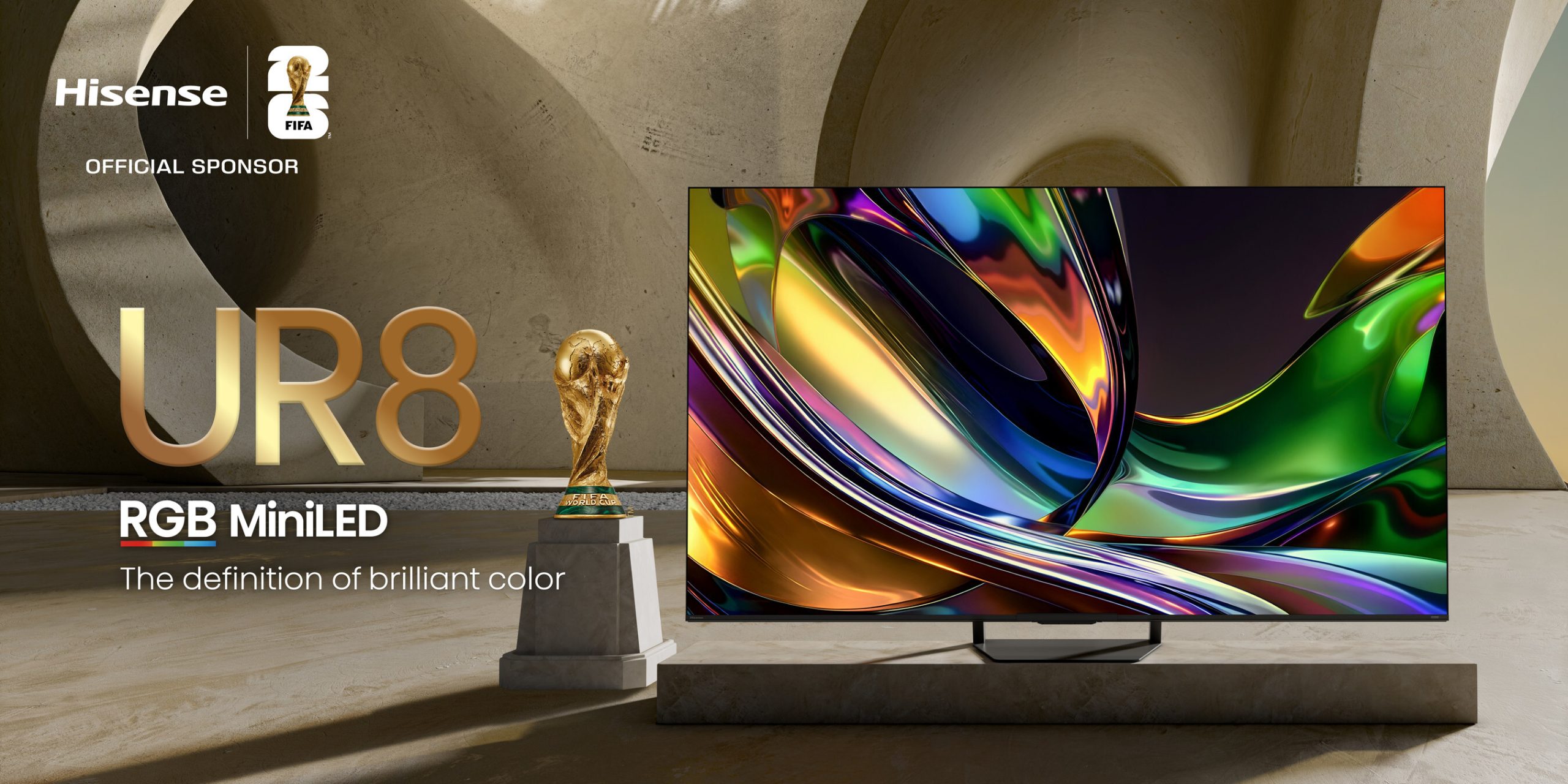 Hisense UR8 Brings RGB MiniLED Home