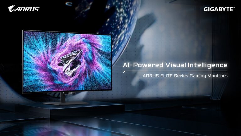 GIGABYTE Adds AI Visuals to AORUS Monitors