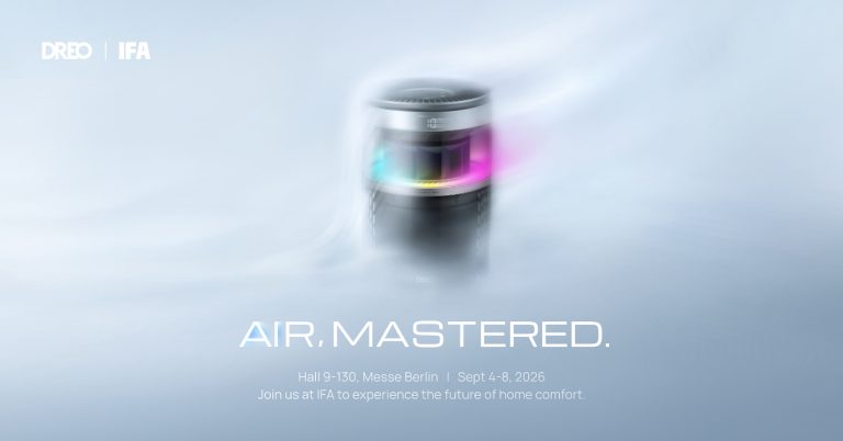 DREO Previews AI-Powered Air Tech for IFA 2026
