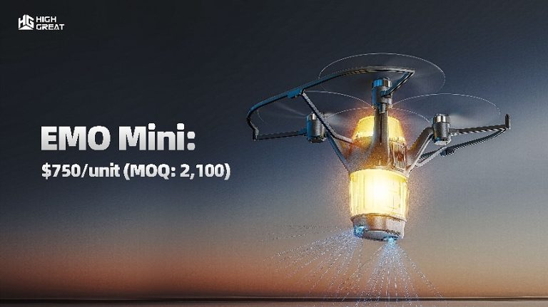 EMO Mini Packs Drone Shows Into a 249g Platform