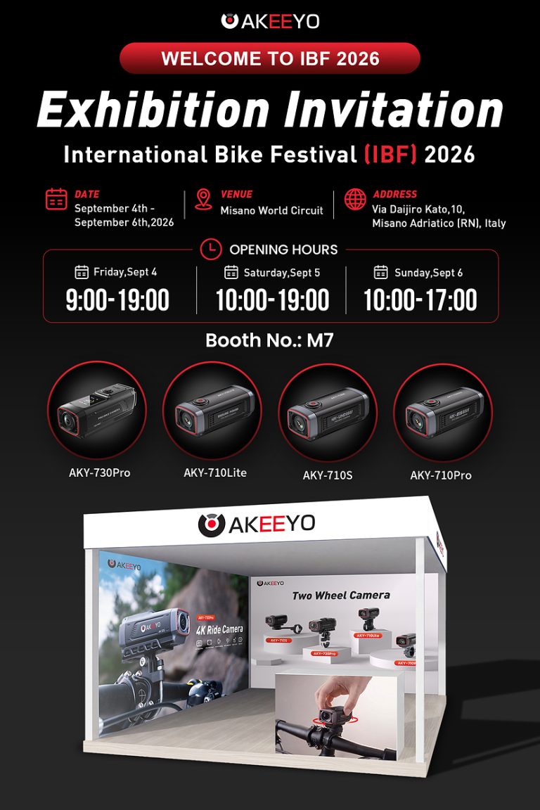 AKEEYO Unveils Four New Riding Cameras for 2026