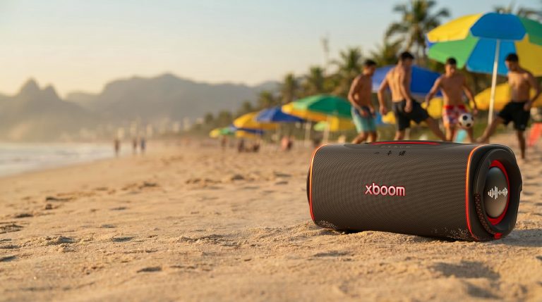 LG xboom Blast Brings 36-Hour Audio Outdoors