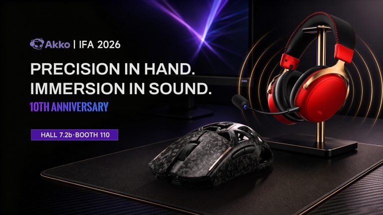 AKKO Debuts Carbon Fiber Mice and New Gaming Gear
