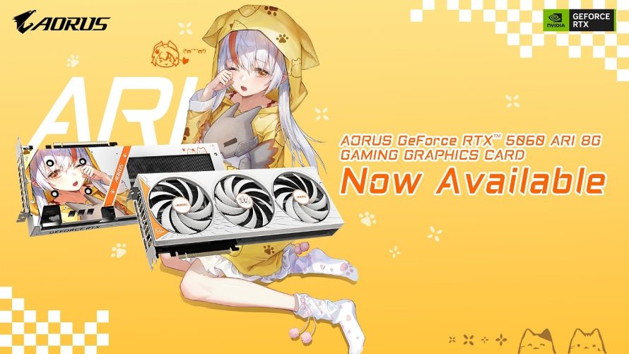 GIGABYTE RTX 5060 ARI Edition: Beyond the Anime Artwork