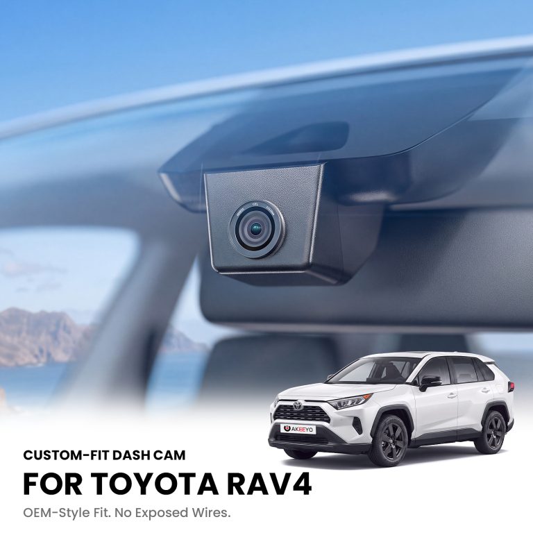 AKEEYO XPRO Brings Hidden 4K Dash Cam to RAV4