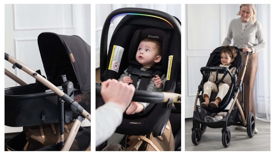 Evenflo Monarch Travel System Supports Growing Families