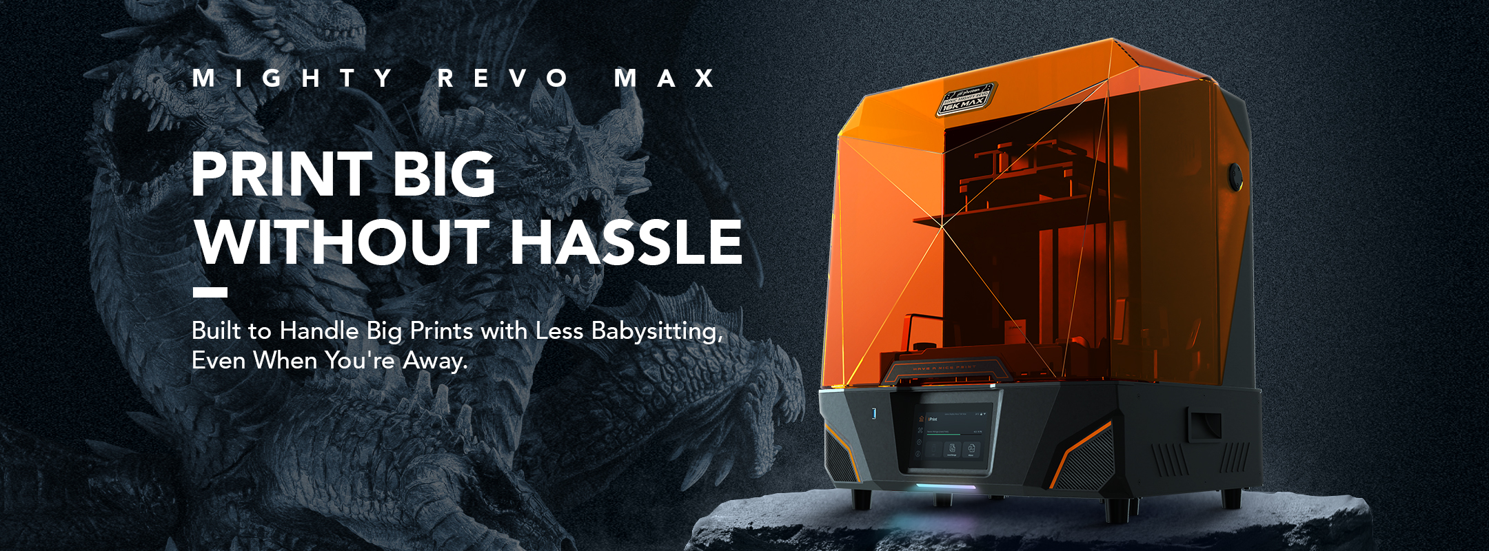Phrozen Revo 16K MAX Simplifies Large Resin Prints
