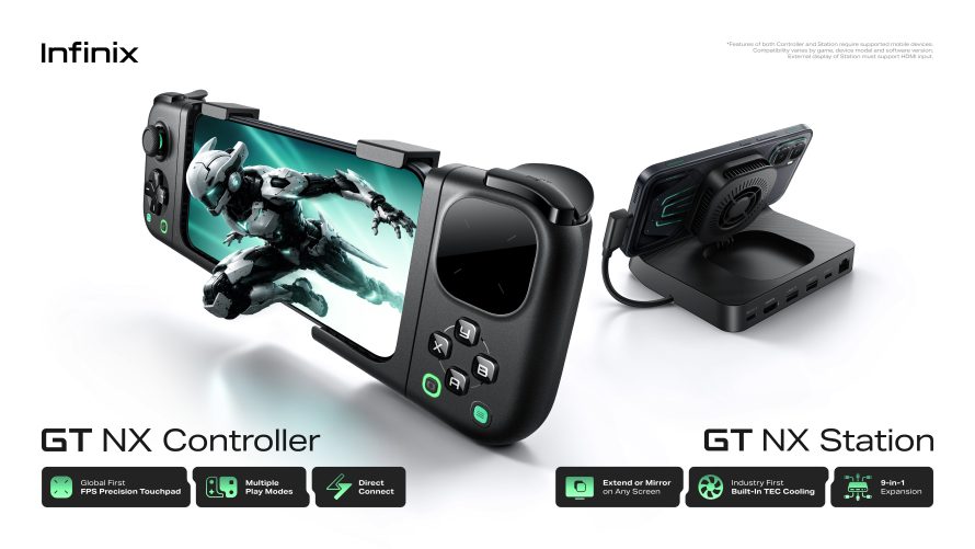 Infinix GT NX Turns Phones Into Gaming Consoles