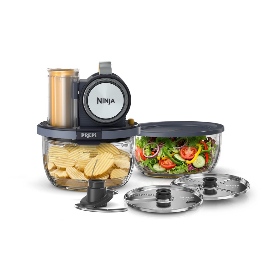 Ninja PREPi PN301 prep and store system in Midnight Blue and Mango
